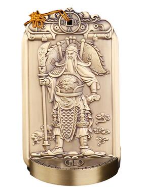 铜关公生意兴隆摆件武财神开业礼