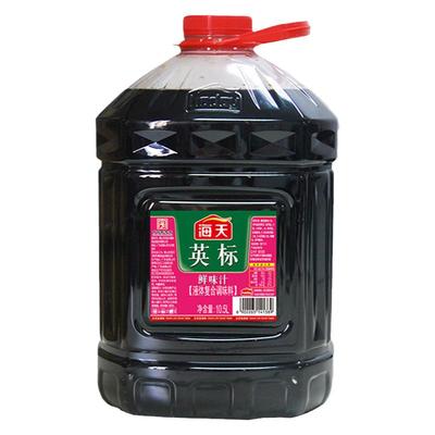 海天英标鲜味汁10.5L大桶装商用