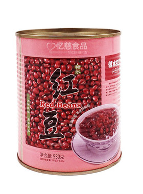 太湖美林熟红豆罐头糖纳蜜豆奶茶店专用配料即食糖水蜜红豆免煮