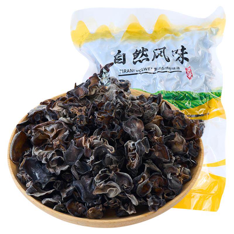 特产级黑木耳干货椴木秋木耳家用