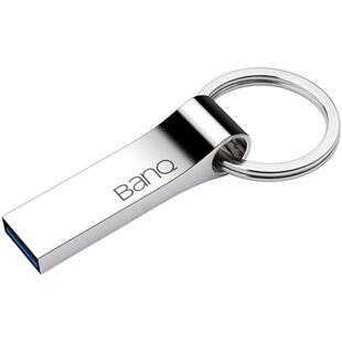 banq u盘256g USB3.0高速个性金属定制刻字迷你防水优盘 车载电脑商务办公两用upan 创意可爱礼品256gU盘