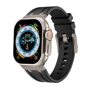 适用S11手表带AppleWatch10表带iWatch9代S10S9SE硅胶AppleWatchS11iWatchS苹果Ultra2iPhoneWatch/iWatchSE3