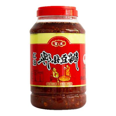 富兰红油郫县豆瓣酱免剁细款商用
