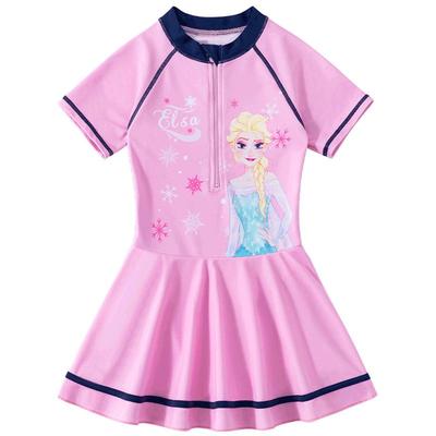 Disney/迪士尼女童裙式儿童泳衣