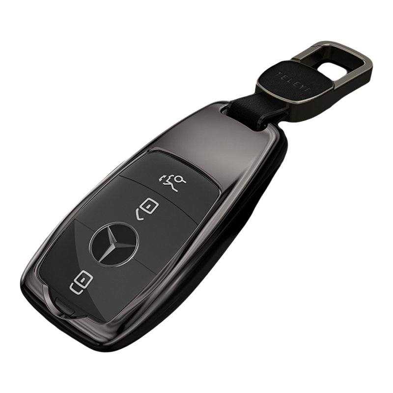 专用2020 19 18款奔驰S级车钥匙套S320L扣S350L保护包S450L金属壳