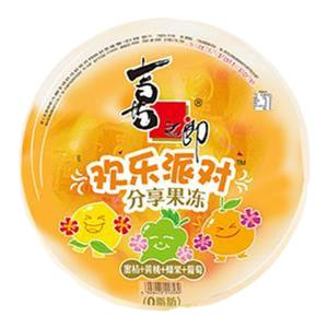 【比脸都还大】喜之郎超大巨无霸果肉果冻1.5kg