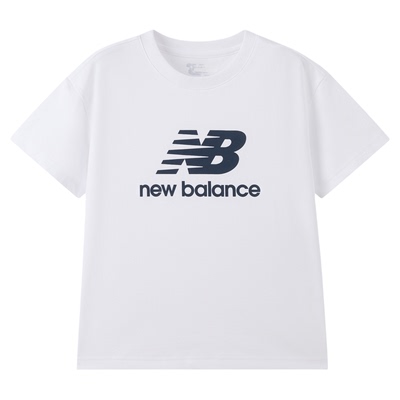 【凉感】New Balance nb童装男女童26年夏简约印花T恤ND7EG62013