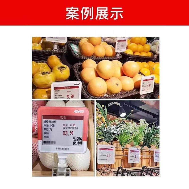 电子价签电子纸价格显示牌超市货架标签门店无纸化显示屏电子价签