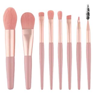 8支化妆刷套装便携全套美妆工具收纳初学者眼影散粉刷超软旅行装