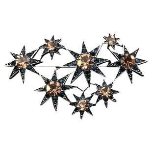 1335 星空绽放 复古满天星星胸针 高档精致百搭气质胸花配饰别针