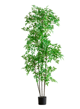 仿生绿植仿真植物南天竹室内装饰