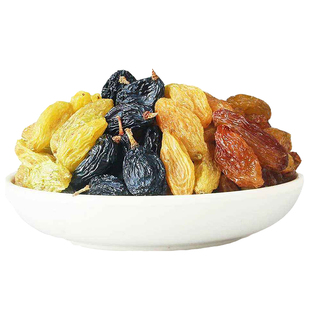 四色葡萄干新疆特级超大黑加仑吐鲁番特产免洗即食独立小包装250g