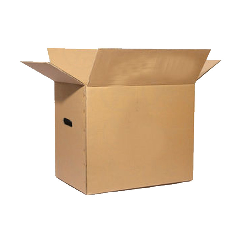 搬家专用纸箱带塑料扣手60X40X50cm加厚加硬打包发货东三省包邮