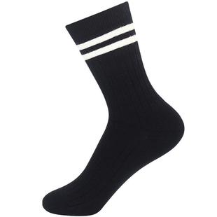 欧蒂爱秋冬中筒纯棉底防臭鲨鱼裤配的袜子女棉潮女士长筒无缝女袜