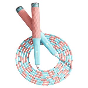 儿童初学专用打腿不疼竹节跳绳