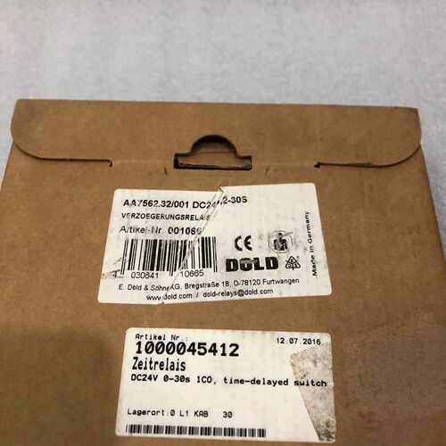 溢价-多德DOLD安全继电器AA7562.32/001 D