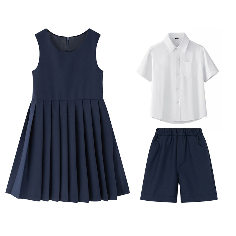 儿童演出服中小学生校服秋装套装英伦风马甲班服合唱团男女童套装