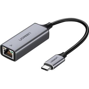 绿联Type-c转网线转换器usb-c电脑千兆网卡适用苹果macbook air/pro华为小米笔记本外接rj45有线网卡以太网卡
