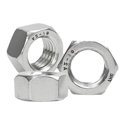 304不锈钢螺母六角螺帽螺丝帽M1.2M1.6M2M3M4M5M6M8M10M12M14M16