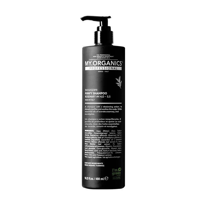 【现货立抢】myorganics净化控油洗发水去油蓬松强韧修护洗发露