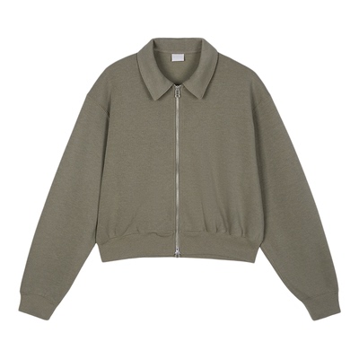 MOUSSY 春季新品简约通勤短款双头拉链夹克外套028IAB80-1006