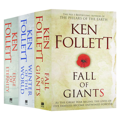 肯福莱特世纪三部曲英文原版