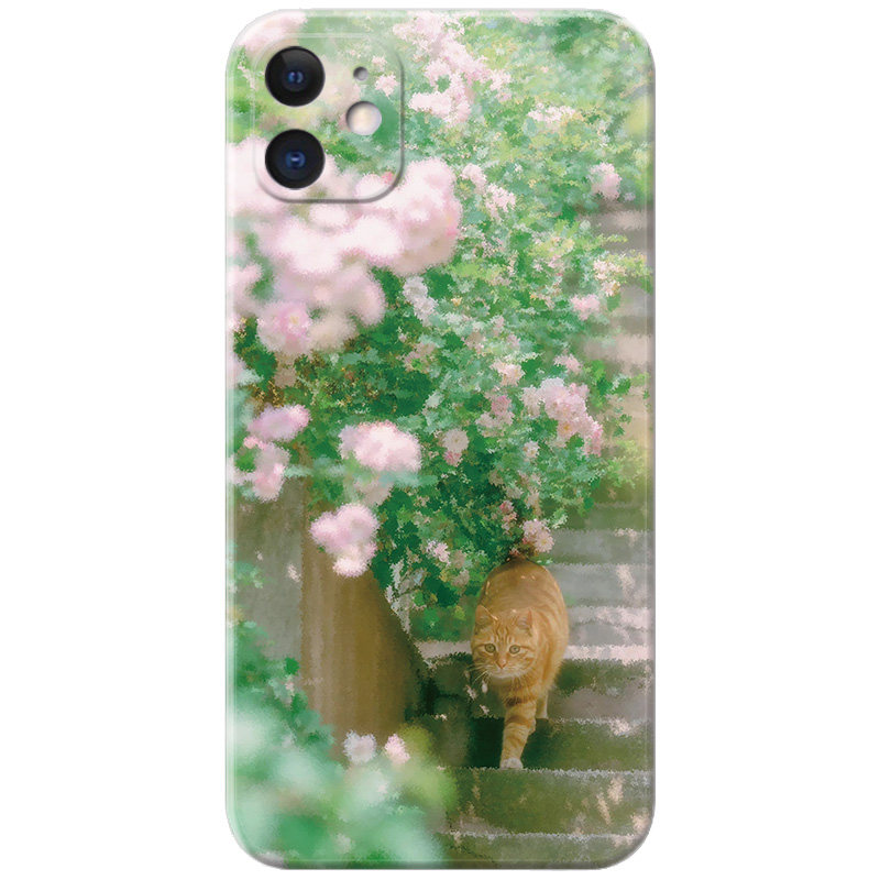 小猫咪适用苹果小清新手机壳