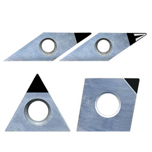 DCGT进口碳化硼数控刀片CBN淬火钢55度菱形高硬专用刀片高光铸铁