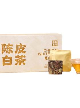 新会陈皮白茶薄片120克
