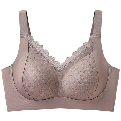 迪思寇大码内衣女防下垂上托显小