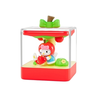 Hellokitty盲盒凯蒂猫苹果小镇系列微盒可动手办摆件发条玩具礼物