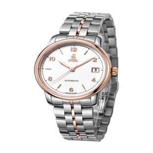 依波路Ernestborel瑞士手表女机械表品牌正品依波路钢带腕表