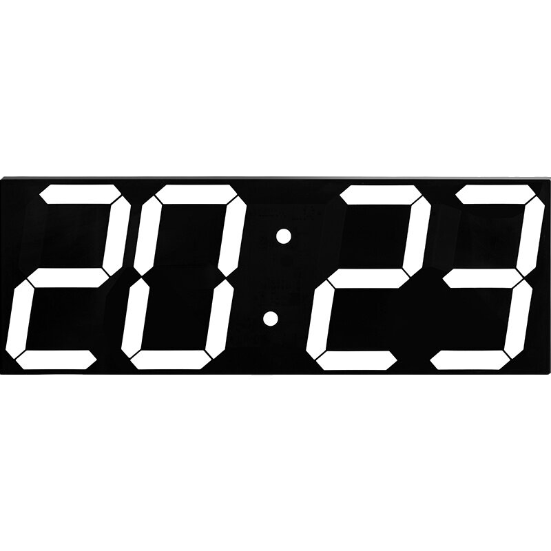 现代简约led电子钟表ins网红挂钟墙数字2026新款客厅家用创意时钟