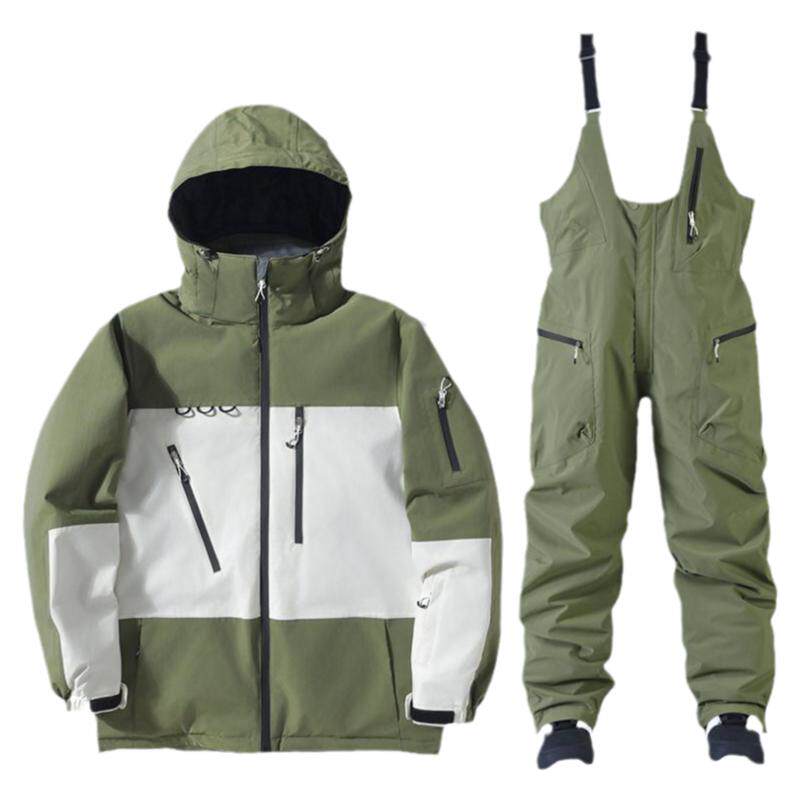 防风防泼水滑雪服套装