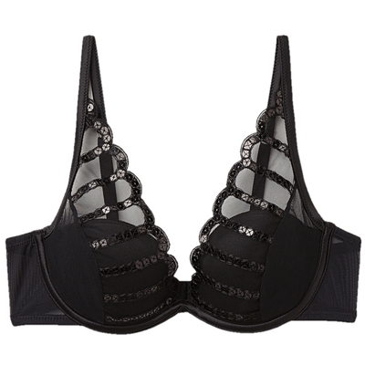 Intimissimi意舒漫女士时尚ELENA亮片蕾丝胸衣式文胸RID2557