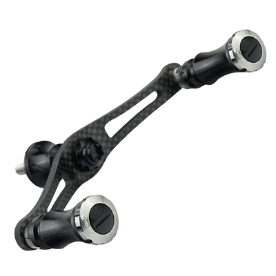 纺车轮90mm碳摇臂改装摇把配件