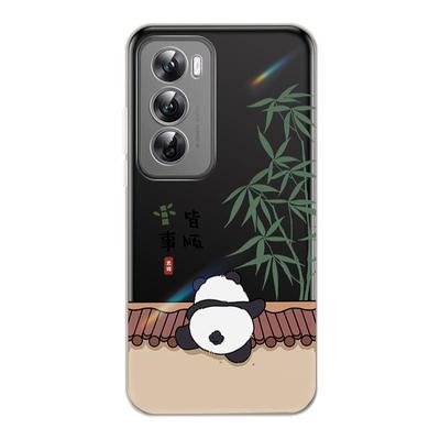 适用oppoReno12系列透明手机壳