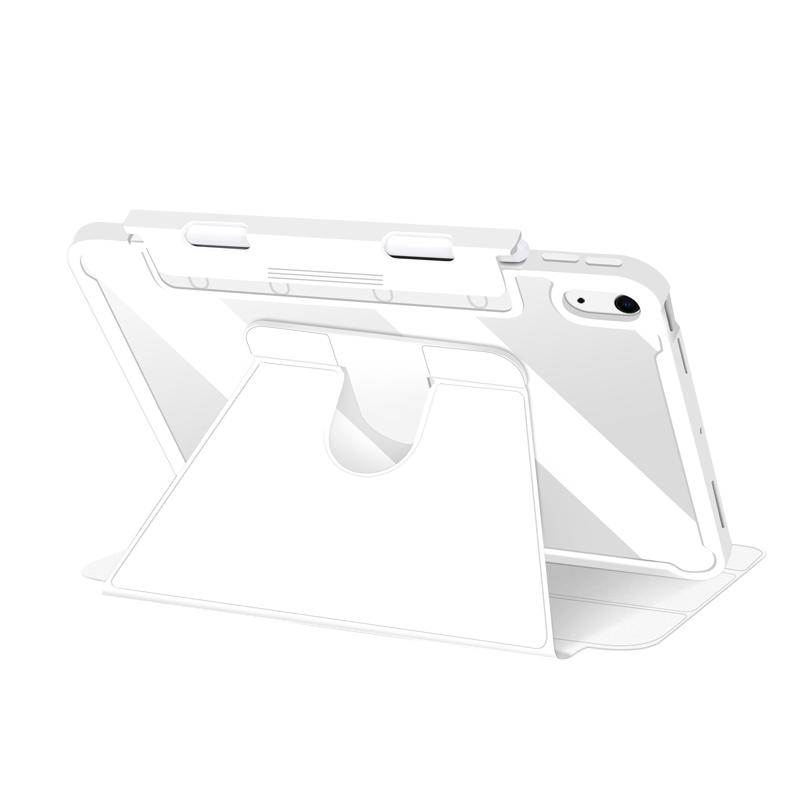 ifacemall苹果iPad保护壳720旋转带笔槽适用10代8/9平板保护套2022抽屉pro11寸可拆分air5/4防弯12.9全包2021