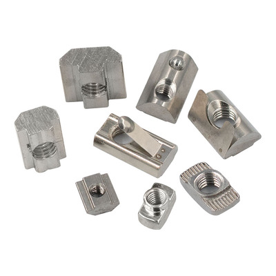 【304不锈钢】T型/滑块/弹性螺母