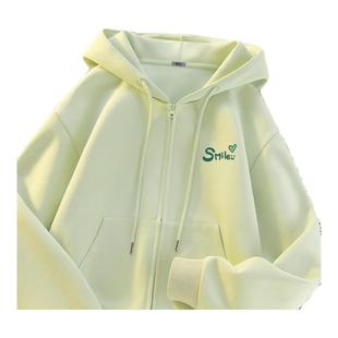 雪中飞外套女款春秋薄款2026新款女士运动拉链上衣绿色开衫卫衣PC