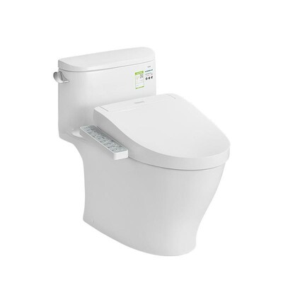 TOTO卫浴家用即热式智能马桶抗菌除臭卫洗丽坐便器CW887+460(02)