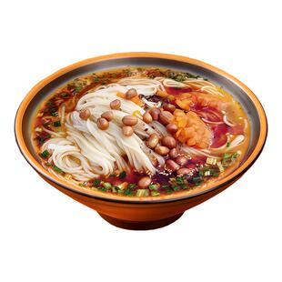淮北烫面肉酱米线徐州萧县淮北特色米粉羊油烫面速食汤面8大包料