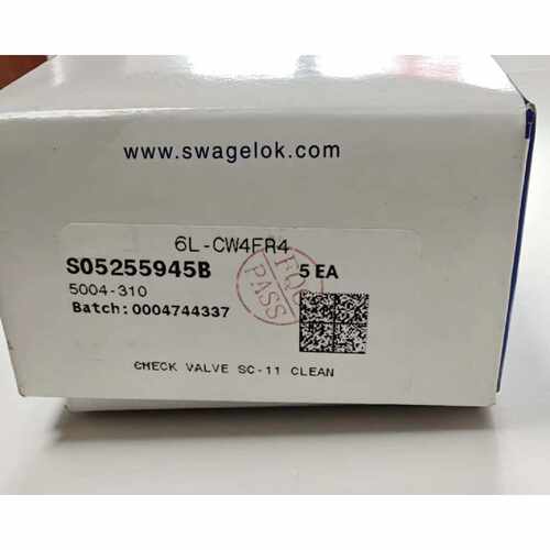 议价世伟洛克单向阀 6L-CW4FR4 全新原装正品 其他型号问客服