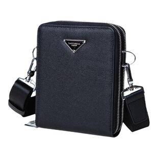 单肩包男真皮头层牛皮包包商务休闲潮手机包夏季小号迷你小斜挎包