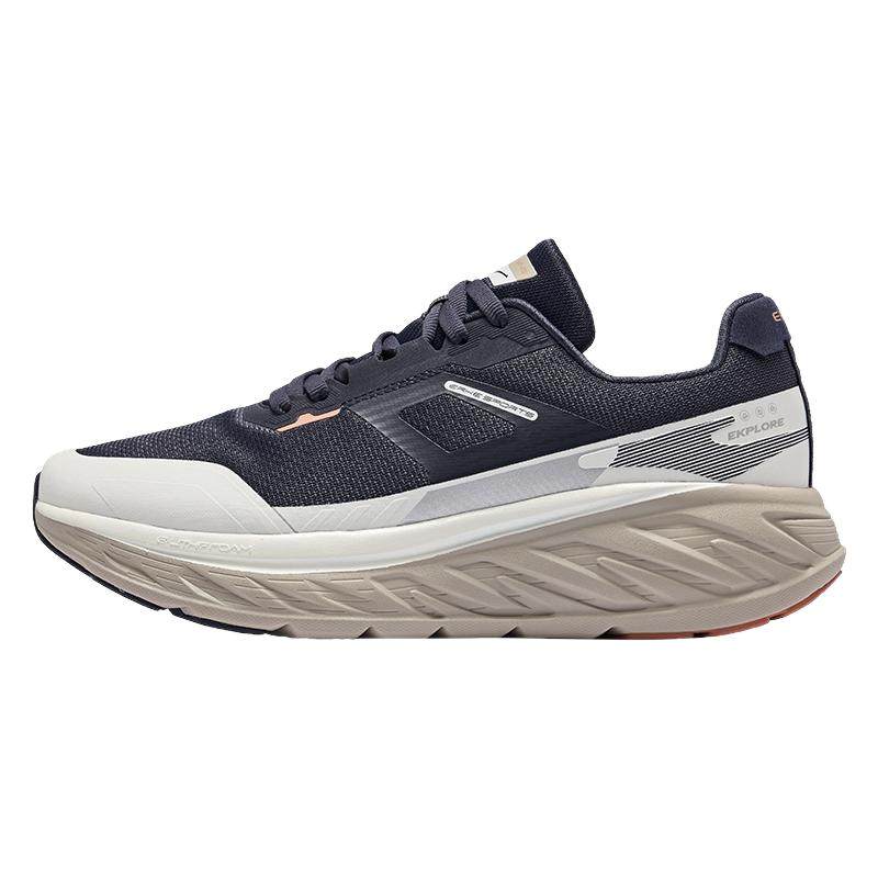 驰野鸿星尔克男跑鞋2025冬季新款软底耐磨跑步鞋防滑徒步男运动鞋