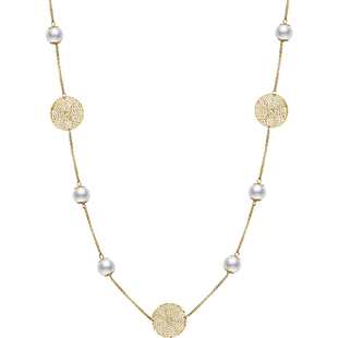 JAY仿珍珠毛衣链大气高档高级感毛衣项链长款女衣服配饰新款挂件