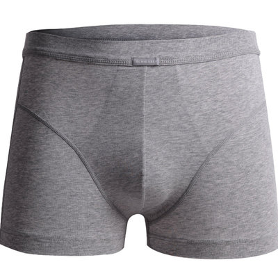 舒雅平角裤男2条装棉螺纹