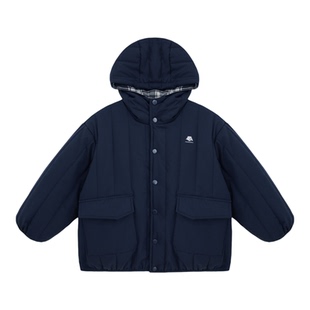 派町童装男童棉服外套儿童夹棉加厚保暖棉袄上衣秋冬2025新款冬装