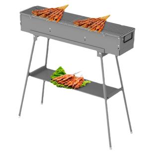 蝶烤香户外家用木炭烧烤炉烤串炉大号加厚野外烧烤架全套