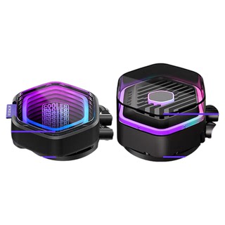 酷冷冰神G360龙影2代LCD水冷CPU散热器ARGB扇双顶盖替换1700